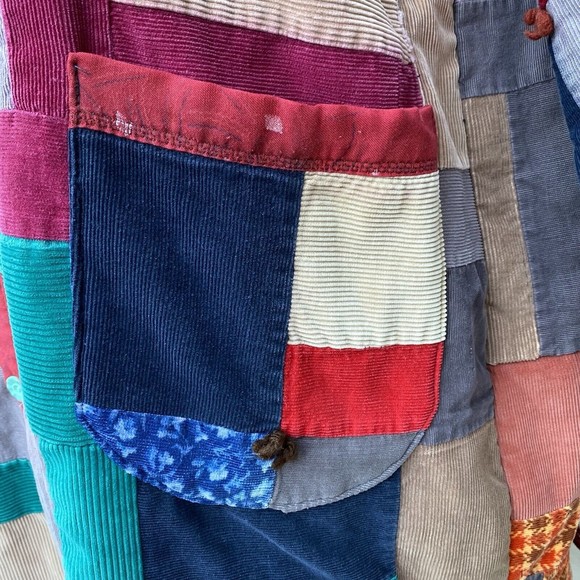 LADY LANCASTER The Market Jacket Coat Vintage Quilt Handmade Wearable Art - Picture 12 of 16